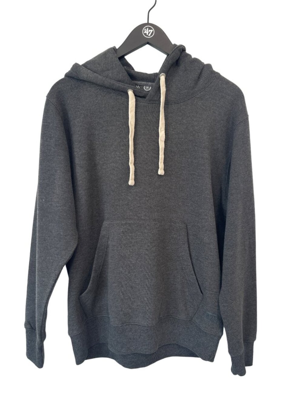 Royce Brand Pullover Hoodie Men Small Long Sleeve Gray Black Comfort Relaxed NEW